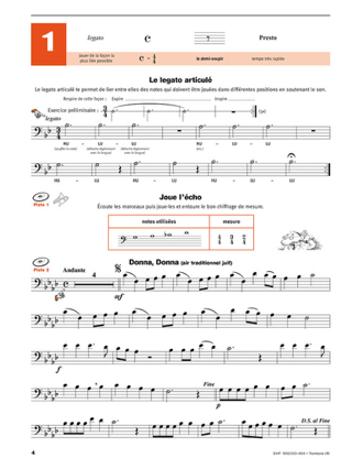 Écouter Lire et Jouer Volume 2 - Trombone - DE HASKE - Partition